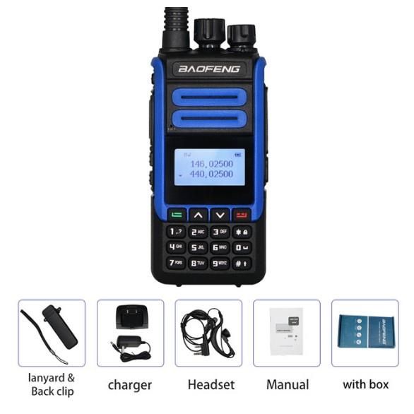 2- Way walkie talkie  Portable Transceiver 10W BF-H7 Radio