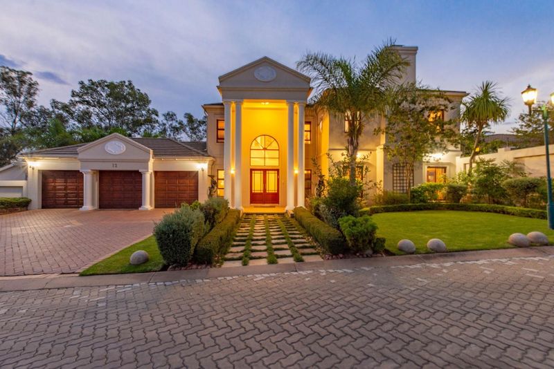 Elegant contemporary home in sought-after Sandton Country Club Estate