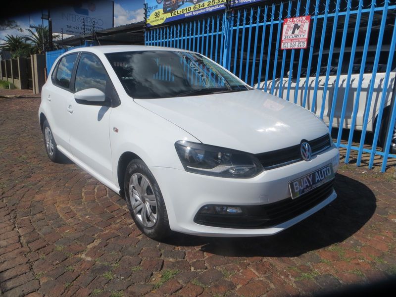 2018 Volkswagen Polo Vivo Hatch 1.4 Trendline, White with 99000km available now!