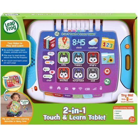 Leapfrog 2 in 1 Touch &amp;  Learn Tablet
