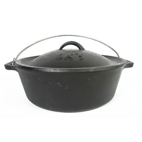 LK&#39;s - Cast Iron Bake Pot No 10 - Size 3.0 Litre