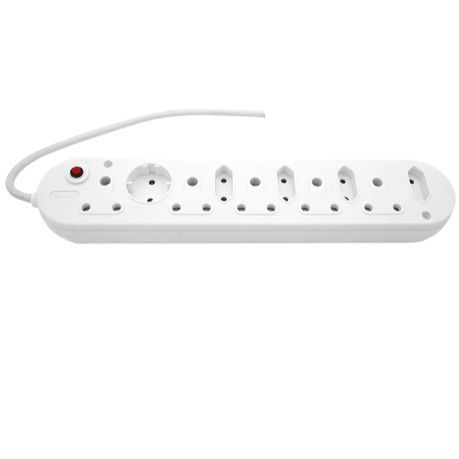 Zenith - Multiplug with Cord - (5 x 16amp &#43; 5 x 2-pin)