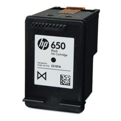 HP 650 Black Printer Ink Cartridge Original CZ101AK Single-pack - Brand New