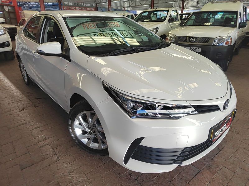 2022 Toyota Corolla Quest MY20.1 1.8 with ONLY 14400Kms at PRESTIGE AUTOS 021 592 7844