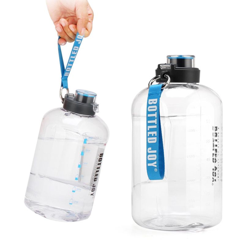 100% Leakproof 1.5L Motivation Water Bottle for Sports Plastic