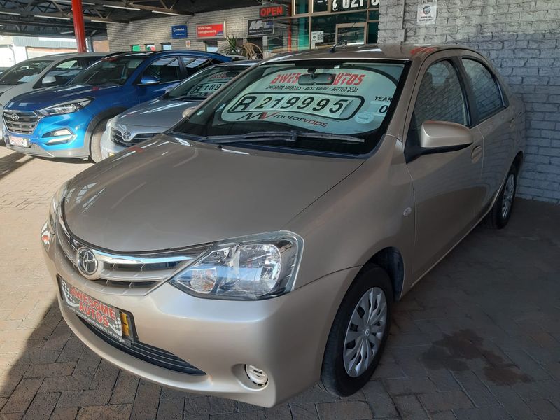 Silver Toyota Etios 1.5 Xi Sedan with 39439km available now!