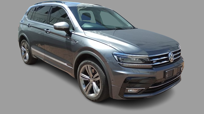 2020 Volkswagen Tiguan Allspace 2.0 TSI 4Motion Comfortline DSG, Silver with 84000km available now!