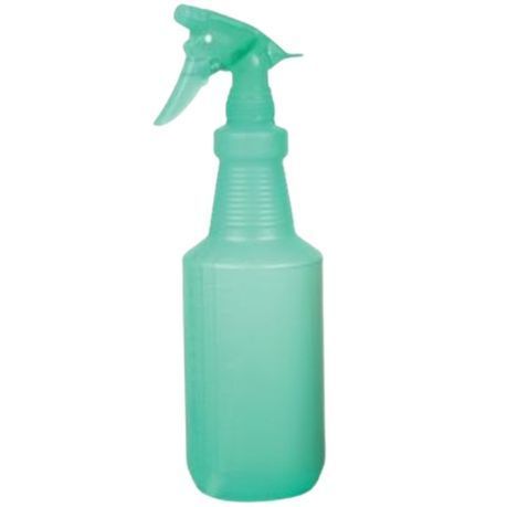 SourceDirect - Plastic Trigger Sprayer Bottle - Green (900ml)