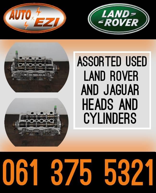 Assorted Land Rover and Jaguar Heads and Cylinders