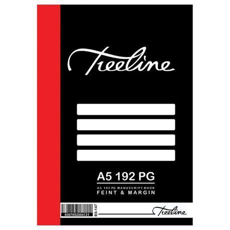 Treeline - Memorandum Books A6 144pg Feint Only (Pack of 10)