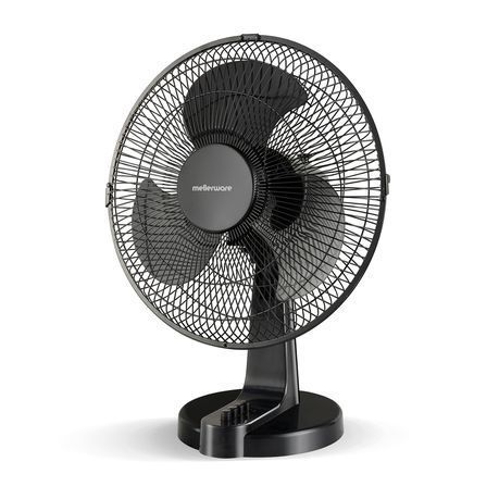 Mellerware Fan - Aquillo Desk Fan - 30cm Black Fans
