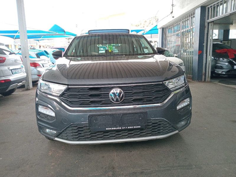 Grey Volkswagen T-Roc MY21 2.0 TSI Design DSG with 74000km available now!