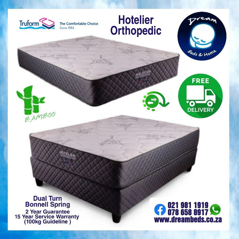 TRUFORM Orthopaedic Beds and Mattresses - FACTORY PRICES and FREE DELIVERY