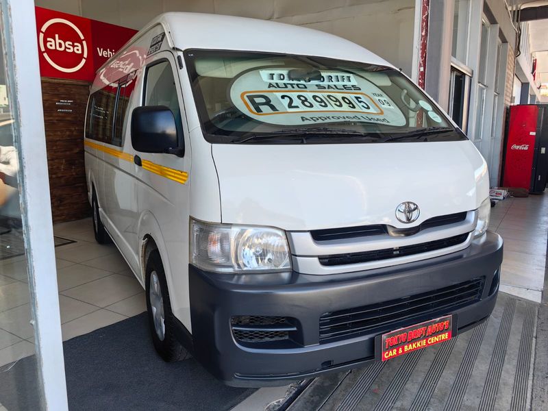 2009 Toyota Quantum 2.7 VVT-I Sesfikile WITH 450859 KMS,AT TOKYO DRIFT AUTOS 021 591 2730