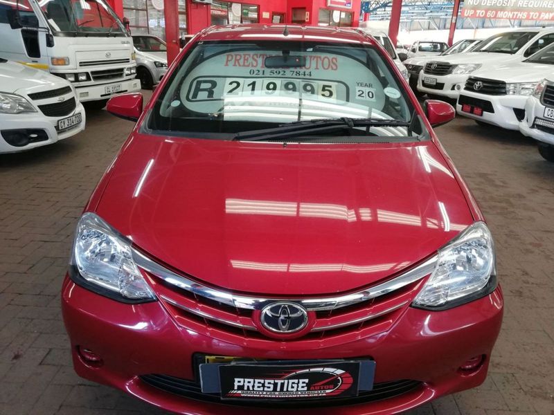 2020 Toyota Etios 1.5 Xi Sedan with ONLY 40333kms at PRESTIGE AUTOS 021 592 7844