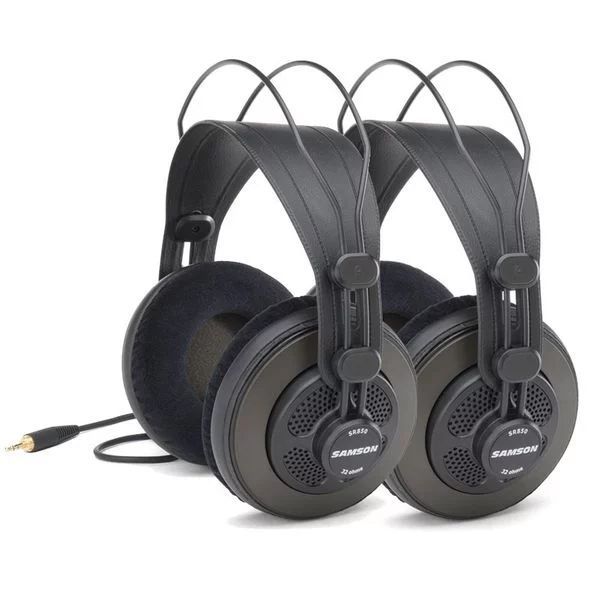 Samson SR850 Dual Semi-Open Studio Reference Headphones