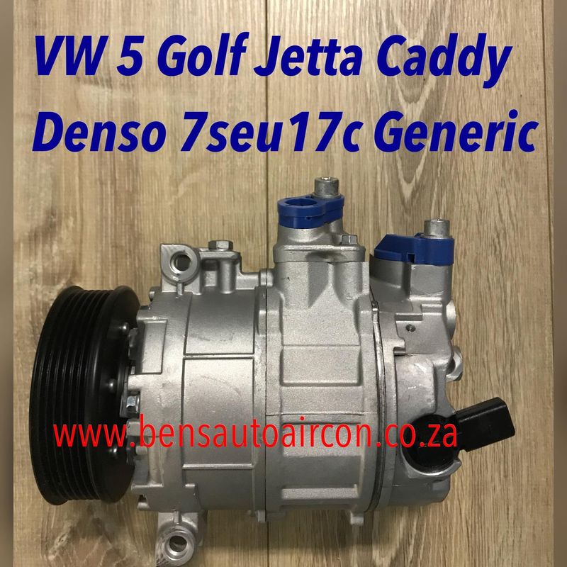 VW 5 Golf Jetta Caddy Eos Aircon Compressor