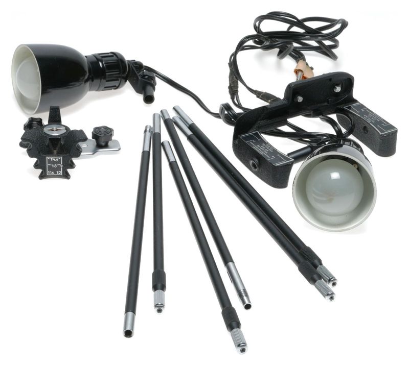 Kodak Retina Copying Stand Lighting Set Model C Close-Up Kit Camera Platform
