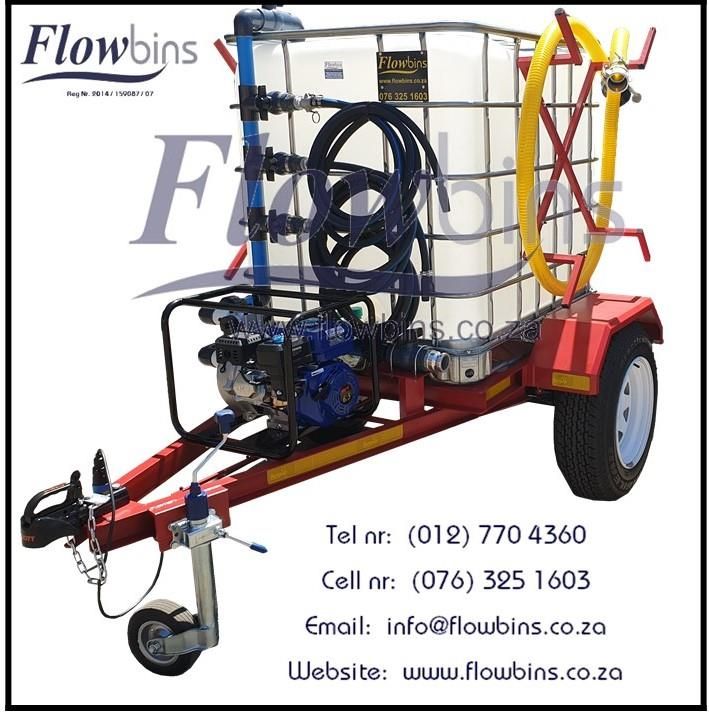 NEW 600 to 2500Lt Water Bowser / Firefighter Trailers from R26490