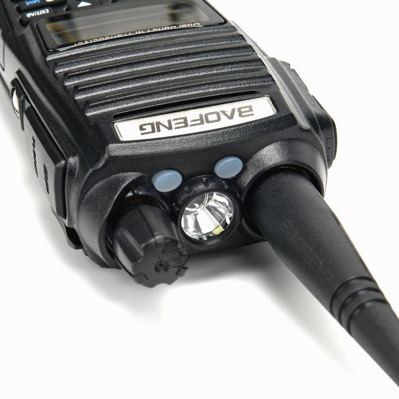 Long-range Two Way Radio Vhf Uhf Dual Band Handy Talky UV82 8W