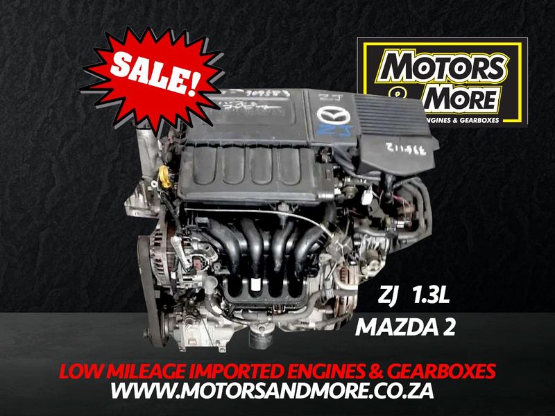 Mazda 2 ZJ 1.3 Engine For Sale No Trade in Needed