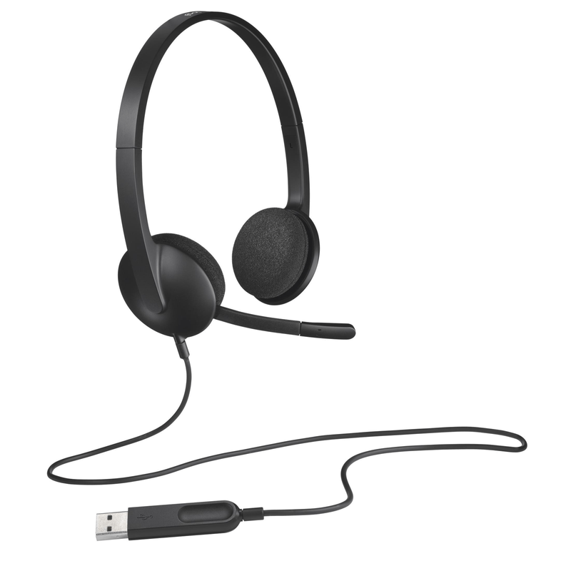 Logitech H340 Wired Headset 981-000475 - Brand New