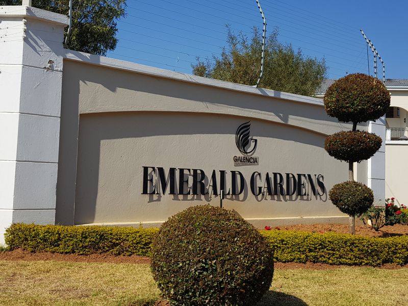 Ground floor at Emerald Gardens on Gautrain Bus Route and opposite the new Pioneer school