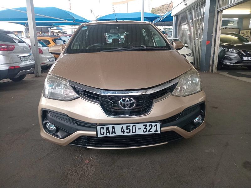 Gold Toyota Etios 1.5 Xi 5-Door with 91000km available now!