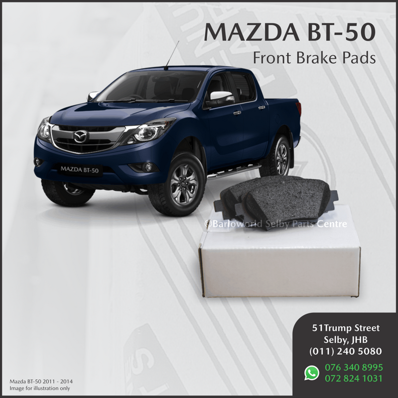 New Mazda BT-50 Front Brake Pads