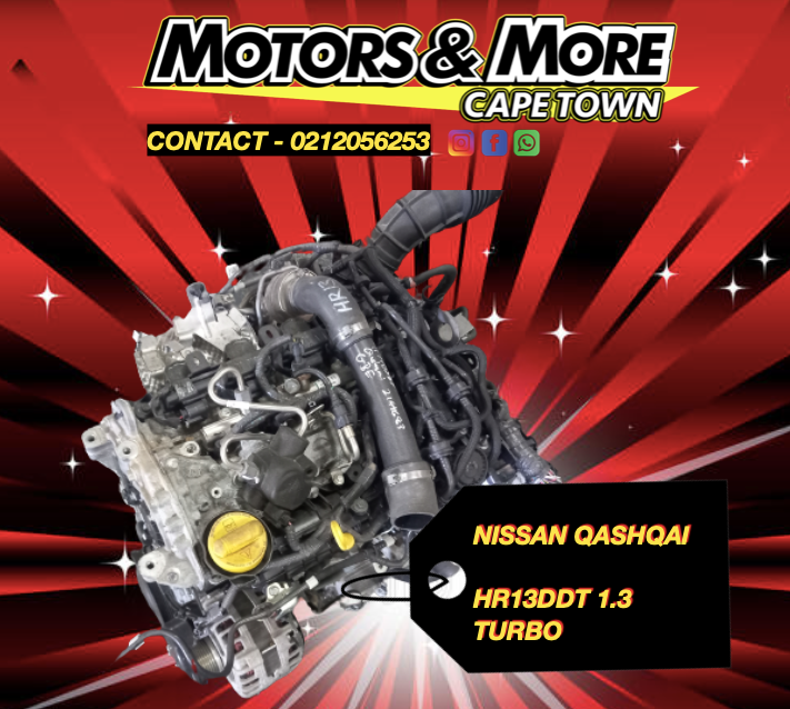 Nissan Qashqai HR13DDT 1.3 Turbo Engine For Sale
