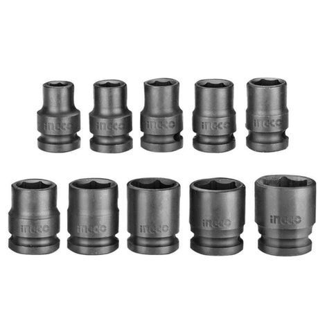 Ingco - Impact Socket Set (1/2&#34;) (10Piece)