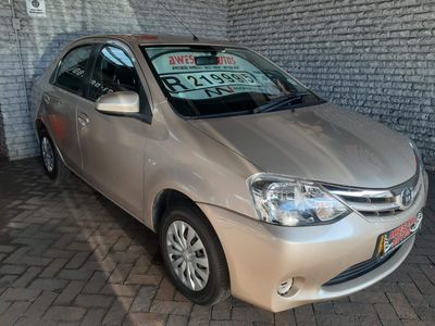 2020 Toyota Etios 1.5 Xi Sedan With 39439 Kms, Call Mundi 084 548 9145