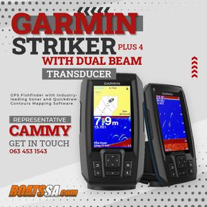 Garmin Striker Plus 4 With Dual Beam Transducer