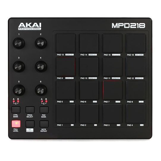 Akai MPD218 MIDI Pad Controller