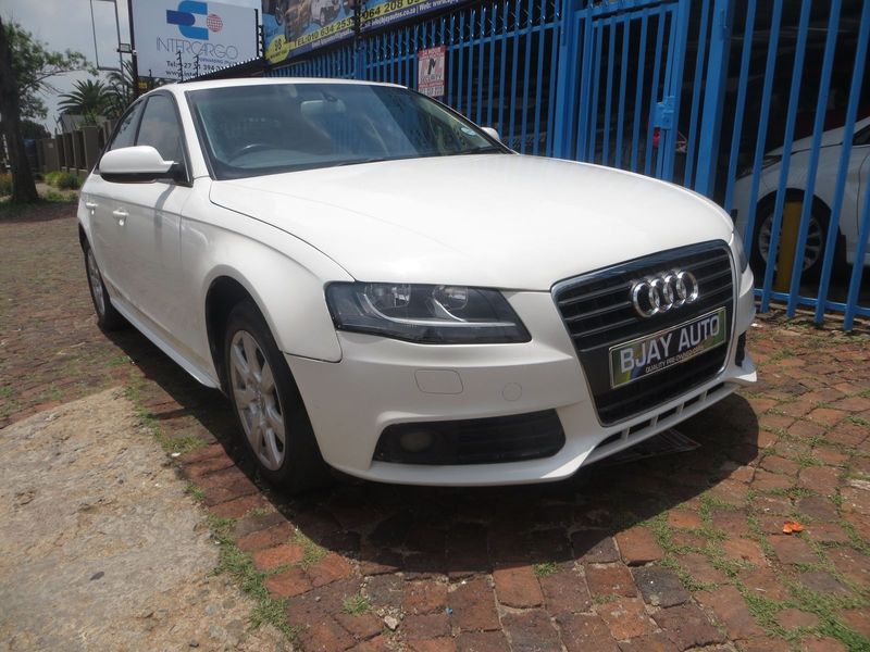 2010 Audi A4 1.8 TFSI Attraction Multitronic, White with 105000km available now!