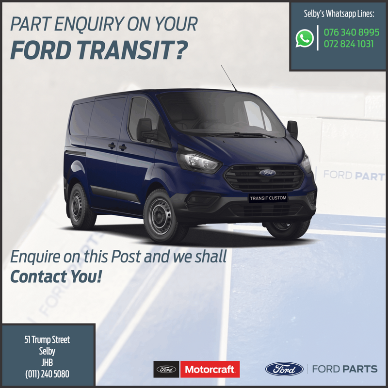 Part Enquiry on your Ford Transit Custom?