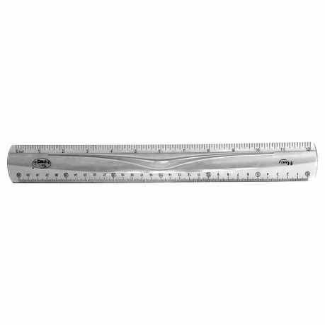 Parrot Products Shatterproof Flexible Ruler - 30cm Clear