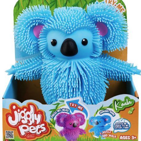 Jiggly Pets - Walking Koala - Parent - Blue - 4 years