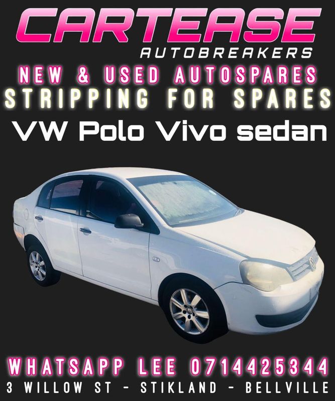 VW POLO VIVO SEDAN STRIPPING FOR SPARES