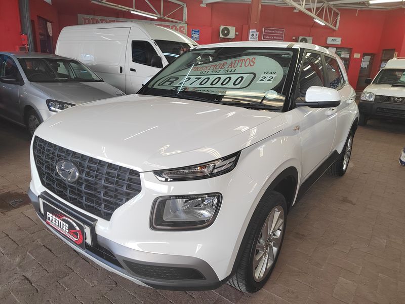 2022 Hyundai Venue MY19 1.2 Motion with 11408kms at PRESTIGE AUTOS 021 592 7844