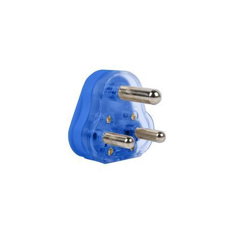 Electricmate 16 Amp Hollow Pin Plug Top Loose Blue