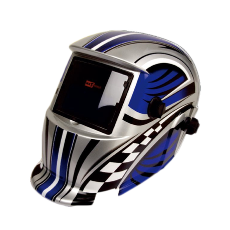Matweld - Auto Dark Helmet - Grind Blue