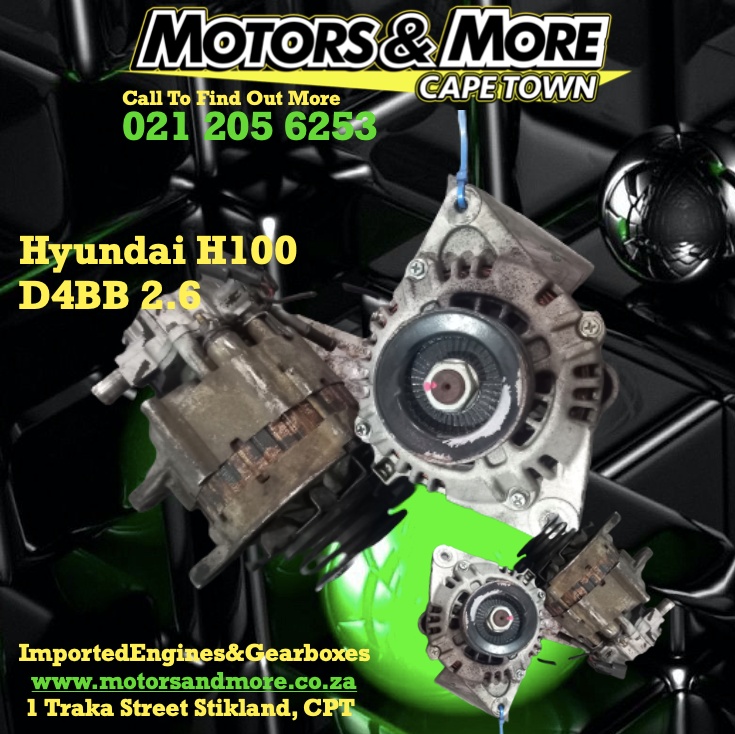 Hyundai H100 D4BB 2.6 Alternators For Sale