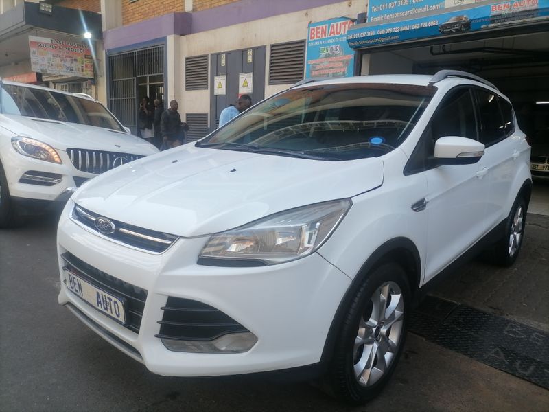 2015 Ford Kuga 1.5 EcoBoost Ambiente FWD, White with 45000km available now!