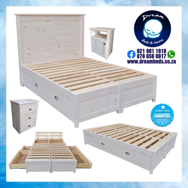 STORAGE BEDS, BASES, BUNK BEDS and MATTRESSES FOR SALE - FACTORY PRICES