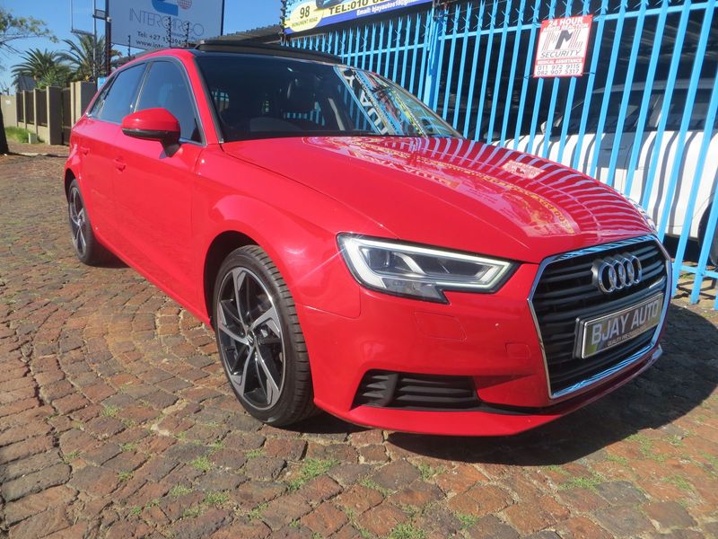 2021 Audi A3 Sportback MY21 35 TFSI S Line Tiptronic, Red with 77000km available now!