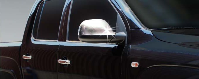 VW Amarok Stainless Steel Mirror Covers