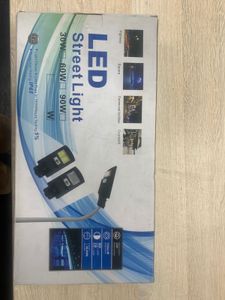 Nearly New Solar Street Light 20w Working Completely