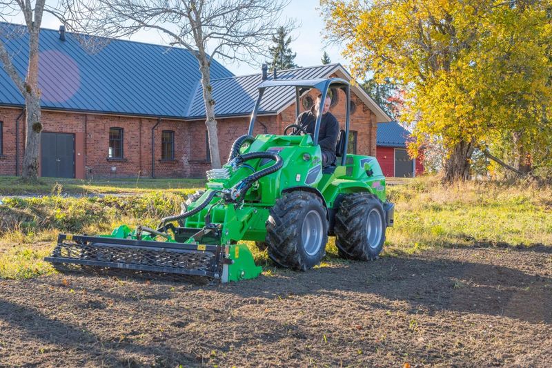 Avant 850 Articulated Trenching Tractor Loader powered by Kubota V2403 36 kW 49 hp diesel engine