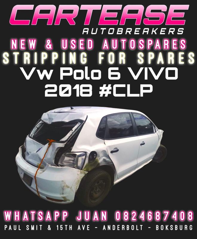 VW POLO 6 VIVO 2018 #CLP BREAKING FOR PARTS